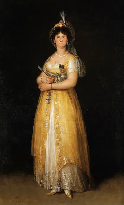 Portrait of Maria Luisa of Parma Francisco de Goya
